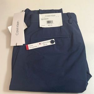 Calvin Klein Slim Fit Blue Suit Pants